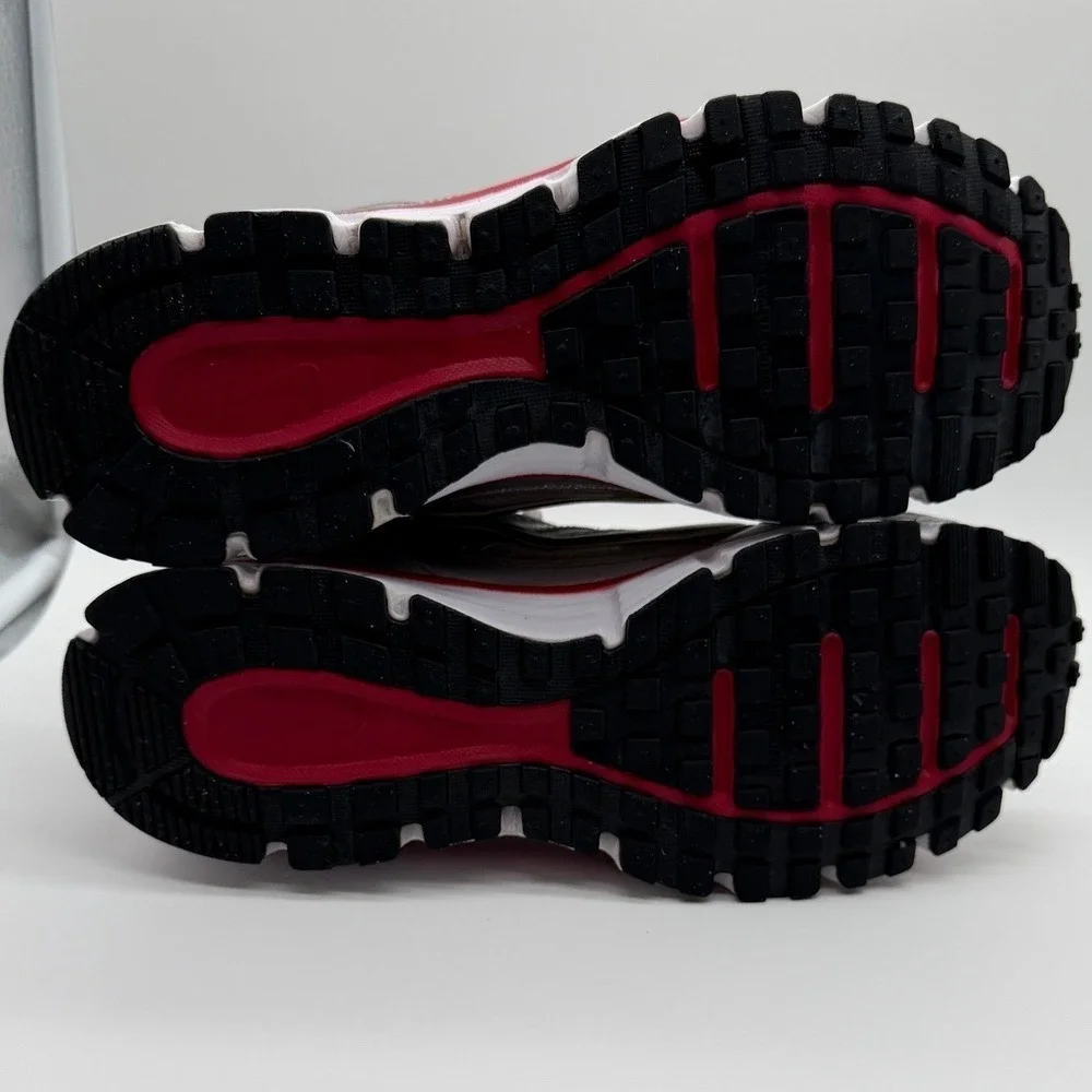 NIKE Dual Fusion‎ ST Men's Size 11 1/2 Stability Red Gray 0058 Gently Used 0058